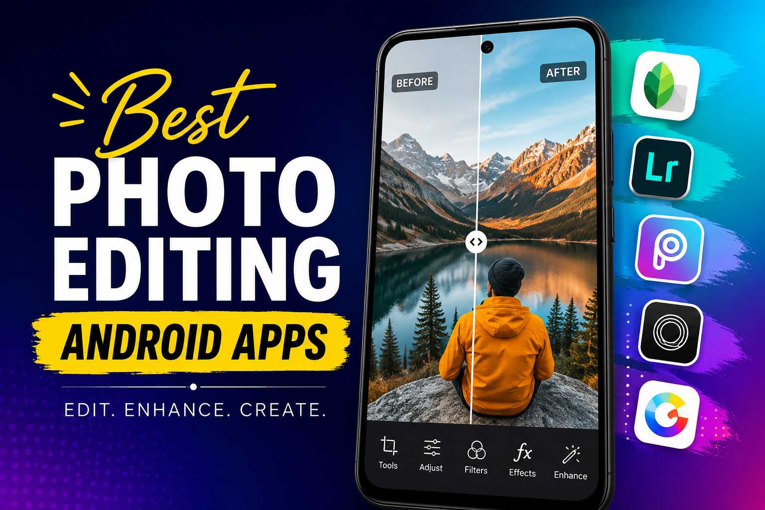 The Definitive Guide to the Best Photo Editing Android Apps in 2026